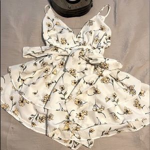 Forever 21, Medium, Floral, Romper